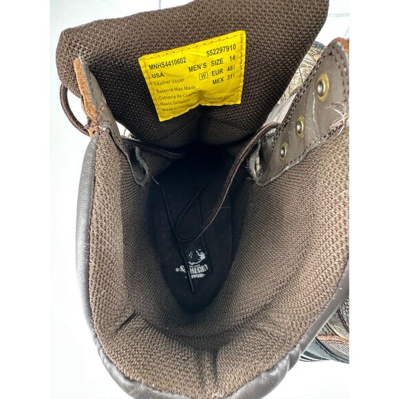 Herman Survivors Men’s 14W Camo Hunting Boots Thinsulate 400g Waterproof - Picture 4 of 8